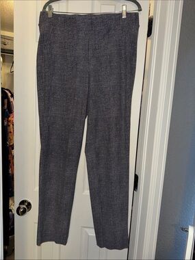 torrid Charcoal Gray Textured Straight-Leg Trousers